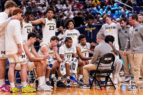 Dusty May and Michigan Team