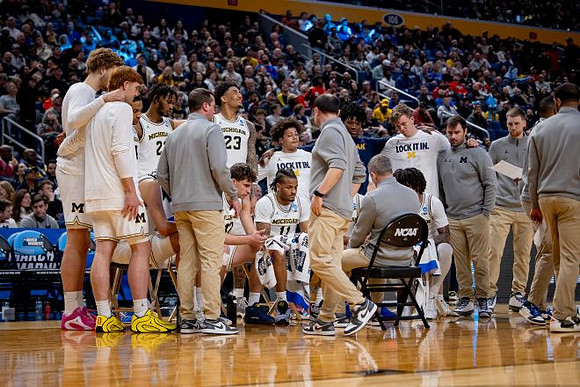 Dusty May and Michigan Team
