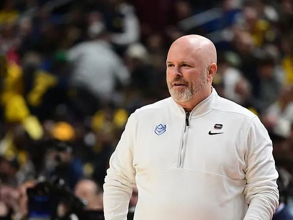 Saint Louis Head Coach Josh Schertz