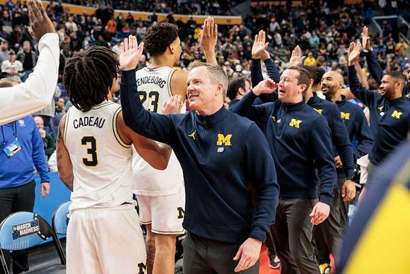Dusty May and Michigan Team