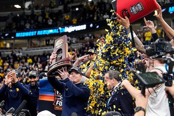 Dusty May and Midwest Regional Championship Trophy