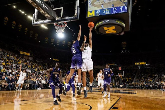 Tre Donaldson (3), Nimari Burnett (4), Roddy Gayle Jr. (11), and Vladislav Goldin (50)