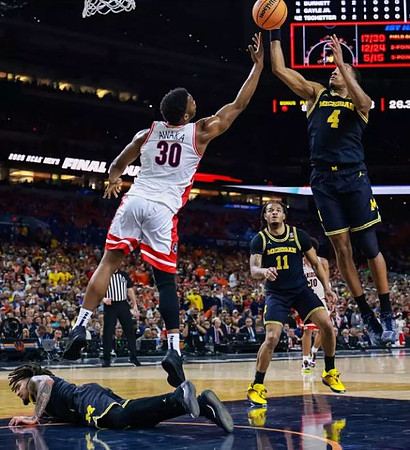 Elliot Cadeau (3), Roddy Gayle Jr. (11), and Nimari Burnett (4)