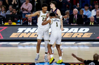 Yaxel Lendeborg (23) and Trey McKenney (1)