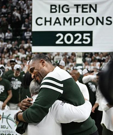 Michigan State Head Coach Tom Izzo