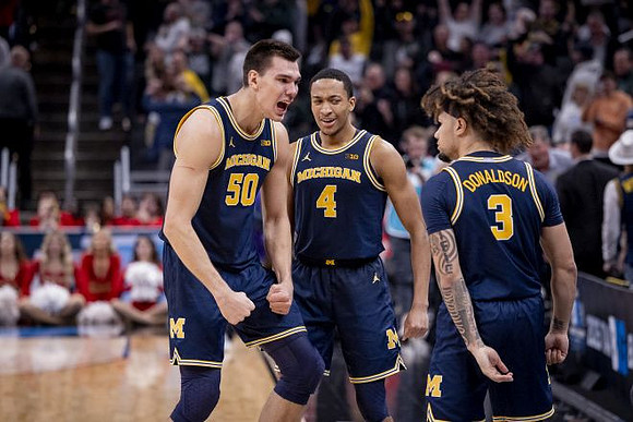 Vladislav Goldin (50), Nimari Burnett (4), and Tre Donaldson (3)