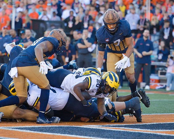 Evan Link (71), Josh Priebe (68), and Kalel Mullings (20)