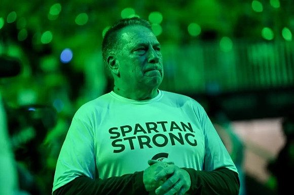 Michigan State Head Coach Tom Izzo