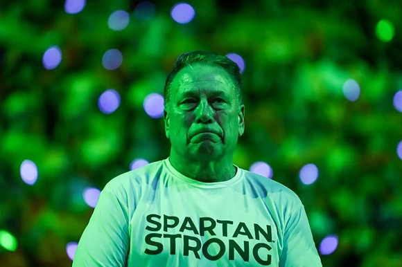 Michigan State Head Coach Tom Izzo