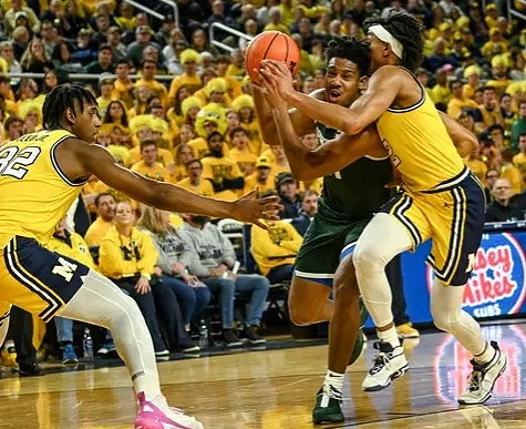 Tarris Reed Jr. (32) and Kobe Bufkin (2)