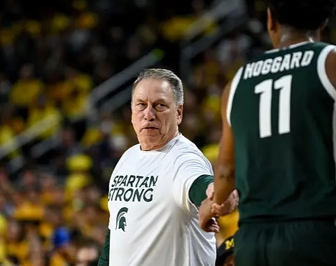 Michigan State Head Coach Tom Izzo