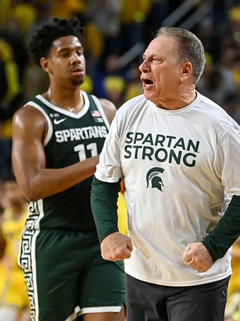 Michigan State Head Coach Tom Izzo