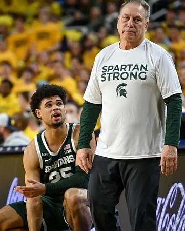 Michigan State Head Coach Tom Izzo