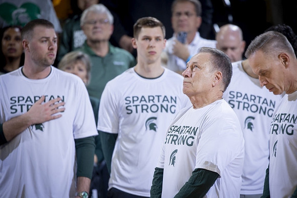Michigan State Head Coach Tom Izzo