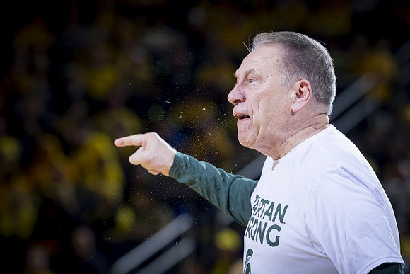 Michigan State Head Coach Tom Izzo