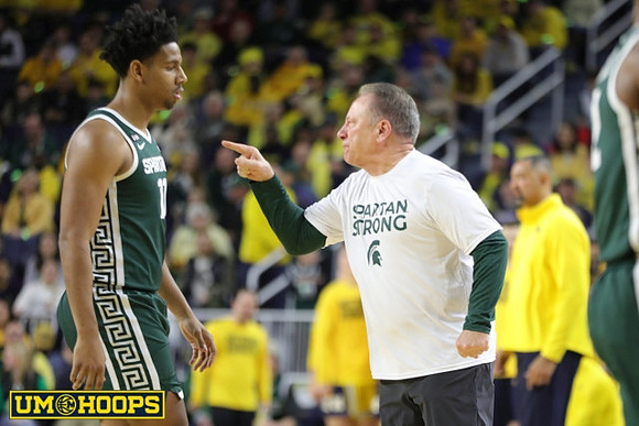 Michigan State Head Coach Tom Izzo
