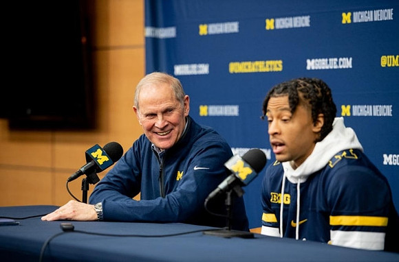 John Beilein and Trey Burke