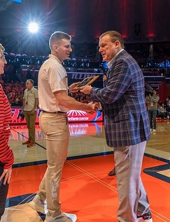 Illinois Head Coach Brad Underwood
