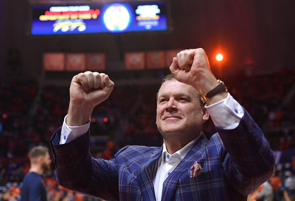 Illinois Head Coach Brad Underwood