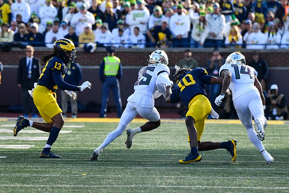 Wesley Walker (13) and Zeke Berry (10)
