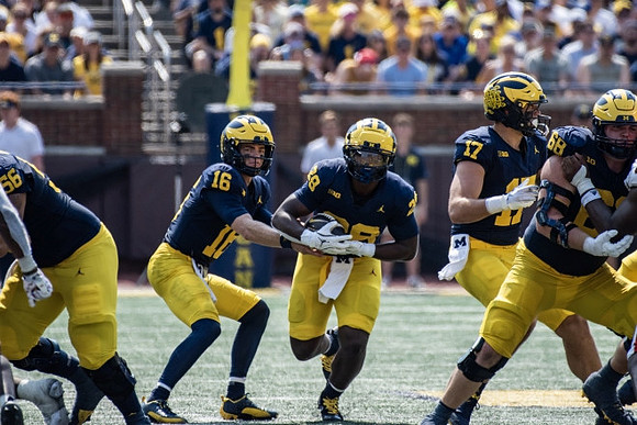 Dominick Giudice (56), Davis Warren (16), Benjamin Hall (28), Marlin Klein (17), and Josh Priebe (68)