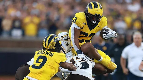 Channing Goodwin (9) and Jordan Marshall (23)