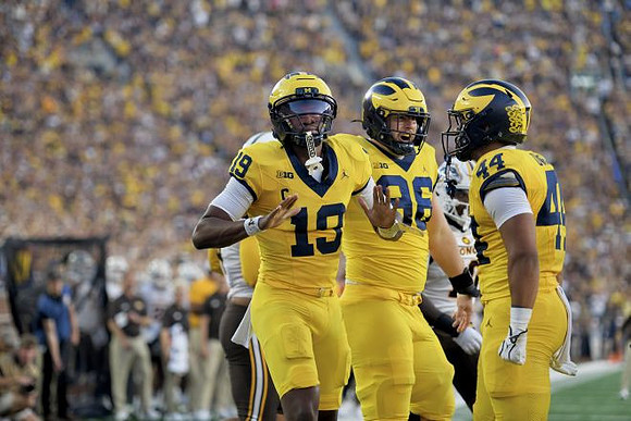 Bryce Underwood (19), Manuel Beigel (96), and Eli Owens (44)