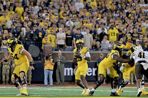 Andrew Sprague (54), Bryce Underwood (19), Nathan Efobi (55), and Jake Guarnera (53)