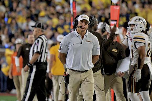 Western Michigan Head Coach Lance Taylor