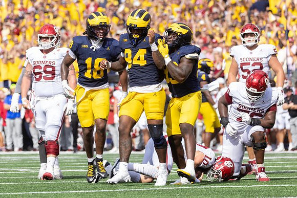 Troy Bowles (18), Nate Marshall (94), and Benny Patterson III (93)