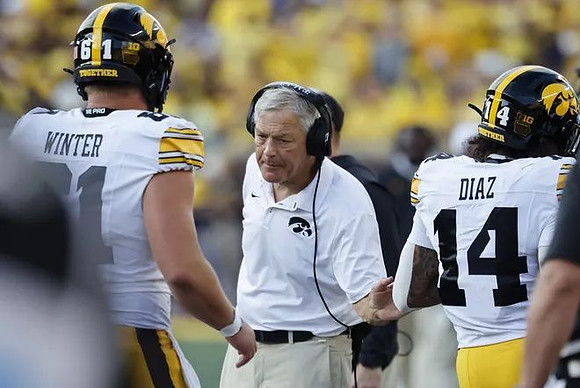 Iowa Head Coach Kirk Ferentz
