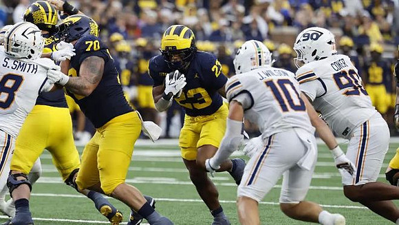 Brady Norton (70) and Jordan Marshall (23)
