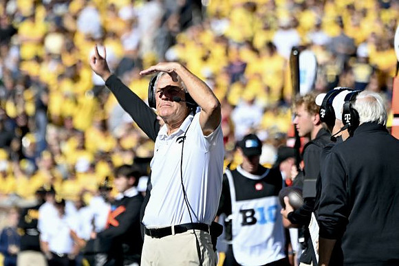 Iowa Head Coach Kirk Ferentz