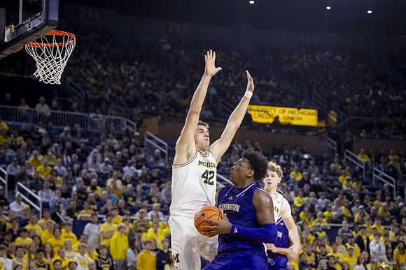 Will Tschetter (42) and Sam Walters (24)