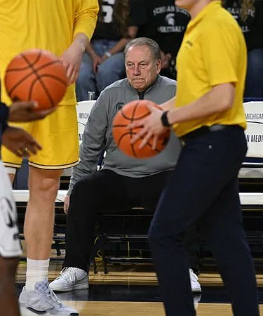 Michigan State Head Coach Tom Izzo