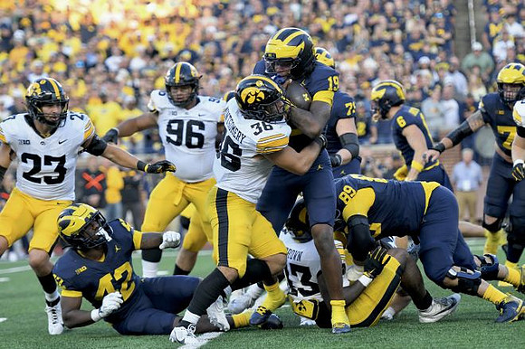 Jalen Hoffman (42), Bryce Underwood (19), and Avery Gach (89)