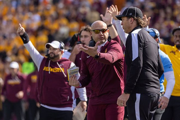 Minnesota Head Coach P. J. Fleck
