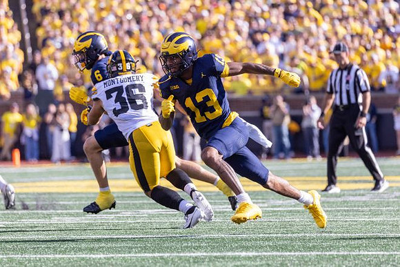 Travis Johnson (13) and JJ Buchanan (6)