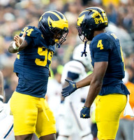 Nate Marshall (94) and Chase Taylor (4)