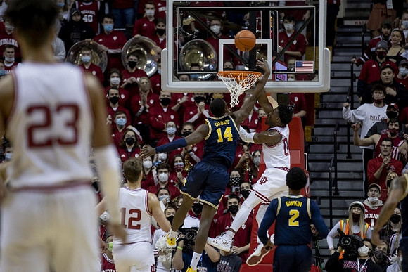 Moussa Diabate (14) and Kobe Bufkin (2)