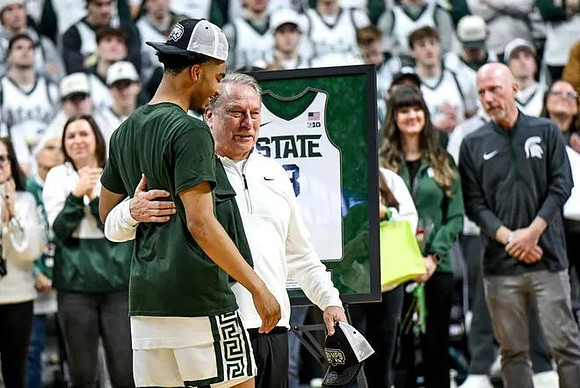 Michigan State Head Coach Tom Izzo