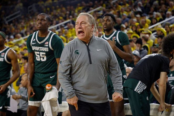 Michigan State Head Coach Tom Izzo
