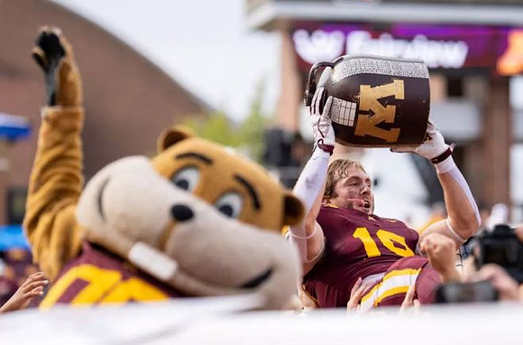 The Little Brown Jug and Minnesota Mascot