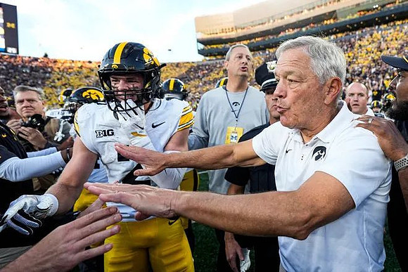 Iowa Head Coach Kirk Ferentz