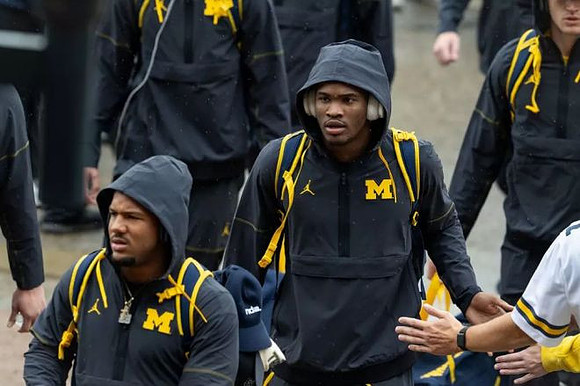 Jordan Marshall (23) and Bryce Underwood (19)