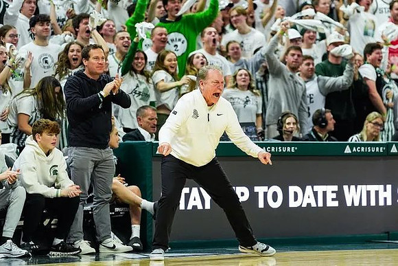 Michigan State Head Coach Tom Izzo