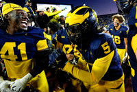 Tariq Boney (41), Savion Hiter (5), and Mason Bonner (18)