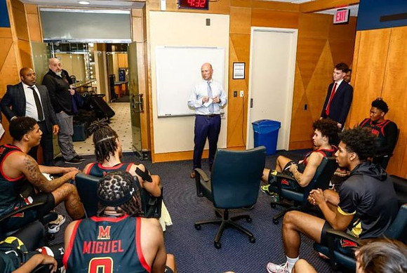Maryland Head Coach Kevin Willard