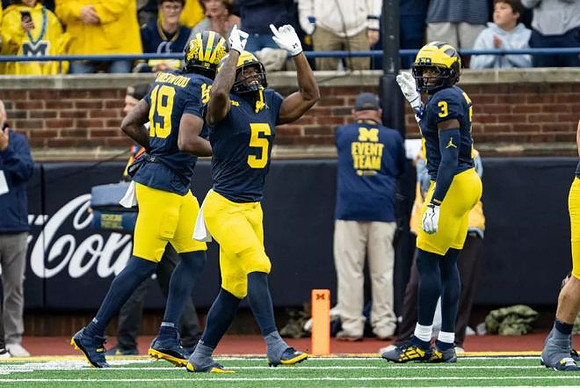 Bryce Underwood (19), Savion Hiter (5), and Andrew Marsh (3)