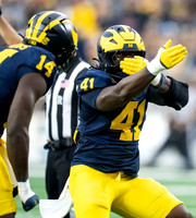 Carter Meadows (14) and Tariq Boney (41)